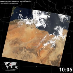 Level 1B Image at: 1005 UTC