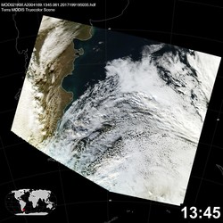 Level 1B Image at: 1345 UTC