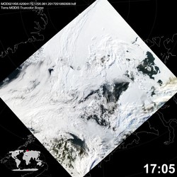 Level 1B Image at: 1705 UTC