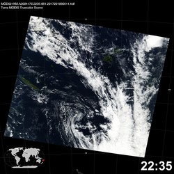 Level 1B Image at: 2235 UTC