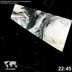 Level 1B Image at: 2245 UTC