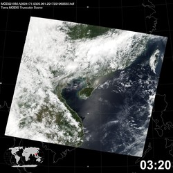 Level 1B Image at: 0320 UTC