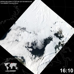 Level 1B Image at: 1610 UTC