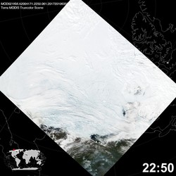 Level 1B Image at: 2250 UTC