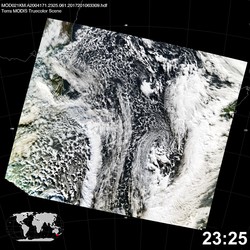 Level 1B Image at: 2325 UTC