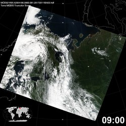 Level 1B Image at: 0900 UTC