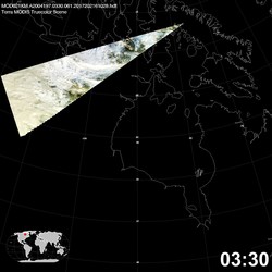 Level 1B Image at: 0330 UTC