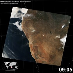 Level 1B Image at: 0905 UTC