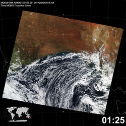 Level 1B Image at: 0125 UTC