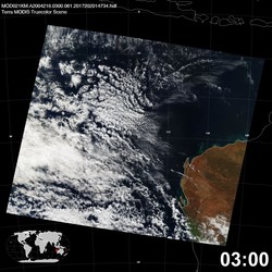 Level 1B Image at: 0300 UTC