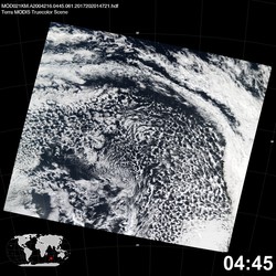 Level 1B Image at: 0445 UTC