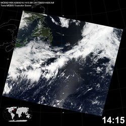 Level 1B Image at: 1415 UTC