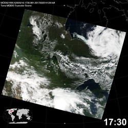 Level 1B Image at: 1730 UTC