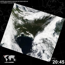 Level 1B Image at: 2045 UTC