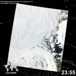 Level 1B Image at: 2355 UTC