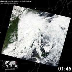 Level 1B Image at: 0145 UTC