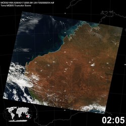 Level 1B Image at: 0205 UTC