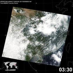 Level 1B Image at: 0330 UTC