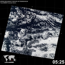 Level 1B Image at: 0525 UTC