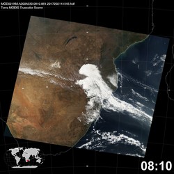 Level 1B Image at: 0810 UTC