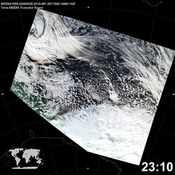 Level 1B Image at: 2310 UTC