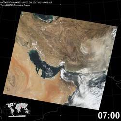 Level 1B Image at: 0700 UTC