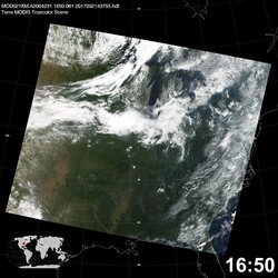 Level 1B Image at: 1650 UTC