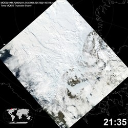 Level 1B Image at: 2135 UTC