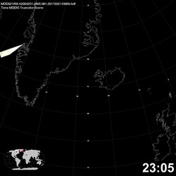 Level 1B Image at: 2305 UTC