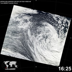 Level 1B Image at: 1625 UTC