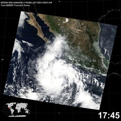 Level 1B Image at: 1745 UTC