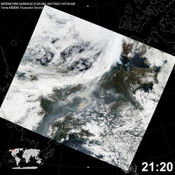 Level 1B Image at: 2120 UTC