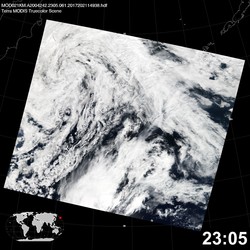 Level 1B Image at: 2305 UTC