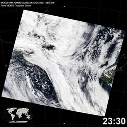 Level 1B Image at: 2330 UTC