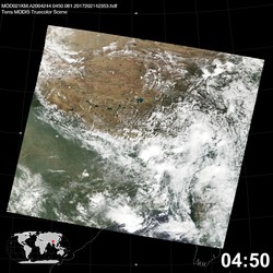 Level 1B Image at: 0450 UTC