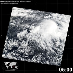 Level 1B Image at: 0500 UTC