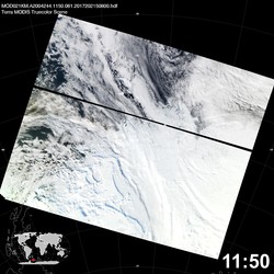 Level 1B Image at: 1150 UTC