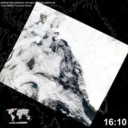 Level 1B Image at: 1610 UTC