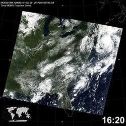 Level 1B Image at: 1620 UTC