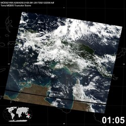 Level 1B Image at: 0105 UTC