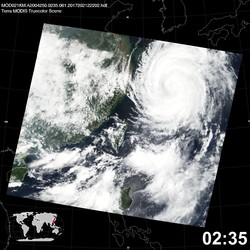 Level 1B Image at: 0235 UTC