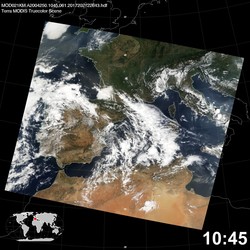 Level 1B Image at: 1045 UTC