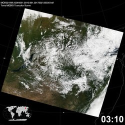 Level 1B Image at: 0310 UTC