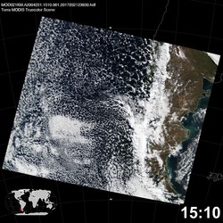 Level 1B Image at: 1510 UTC