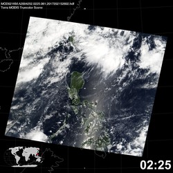 Level 1B Image at: 0225 UTC