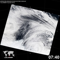 Level 1B Image at: 0740 UTC