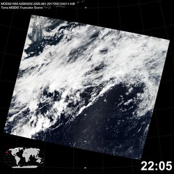 Level 1B Image at: 2205 UTC