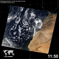 Level 1B Image at: 1150 UTC