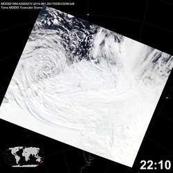 Level 1B Image at: 2210 UTC