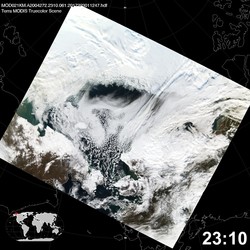 Level 1B Image at: 2310 UTC